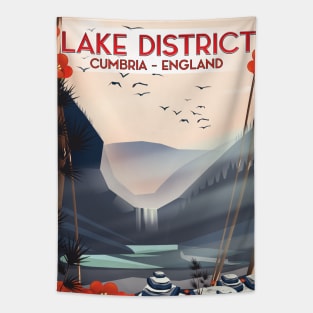 Lake District national park Cumbria Tapestry