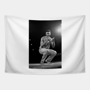 Keith Sweat BW Photograph Tapestry