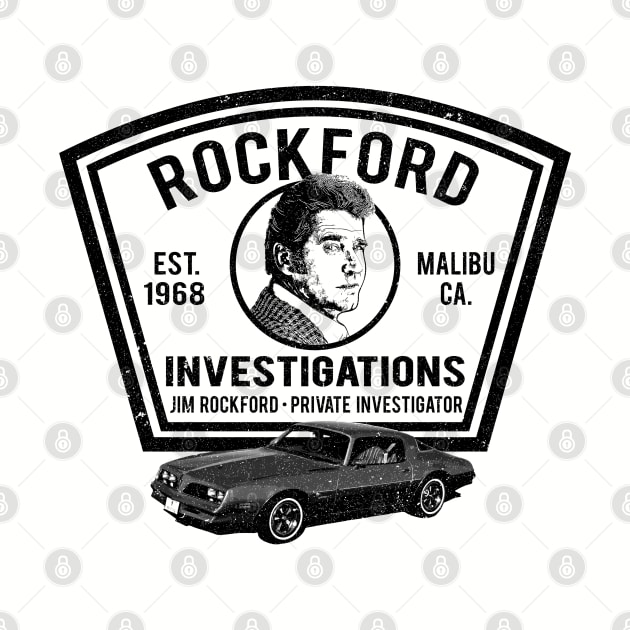 Jim Rockford Private Investigator by Alema Art