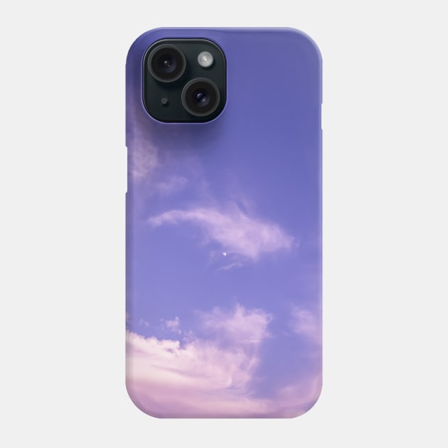 Tranquil evening clouds Phone Case by psychoshadow