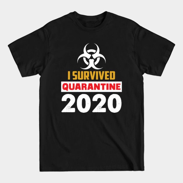 Discover I Survived Quarantine 2020 Svg T-Shirt - I Survived Quarantine 2020 - T-Shirt