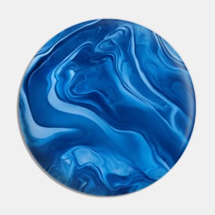 BLUE LIQUID MARBLE DESIGN Pin