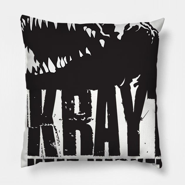 Krayt Meat Market Pillow by MindsparkCreative