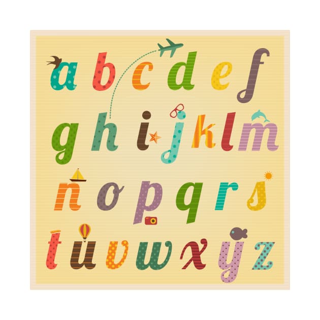 alphabet by Gigart