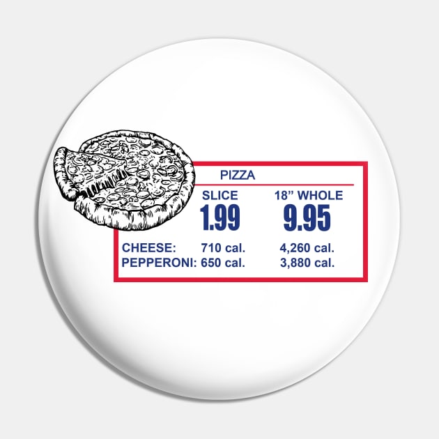 $1.99 Pizza Pin by Meat Beat