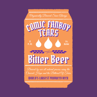 Comic Fanboy Tears Bitter Beer - Can T-Shirt