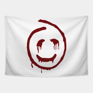 Sinister Smiley, Red John Fictional Serial Killer On The Mentalist TV Crime Drama Tapestry