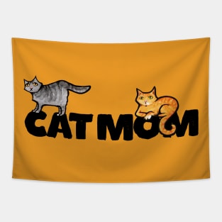 Cat Mom Tapestry