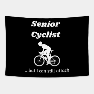 Senior cyclist Tapestry