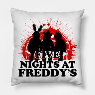 Copy of five nights at freddy's movie 2023 Josh Hutcherson graphic design Pillow