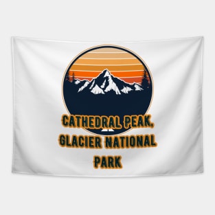 Cathedral Peak, Glacier National Park Tapestry