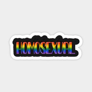 Sure ma'am but just so you know I am a homosexual | 911 LoneStar T.K. Strand Magnet