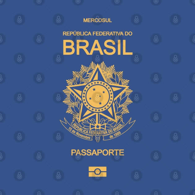 Brazil passport by Travellers