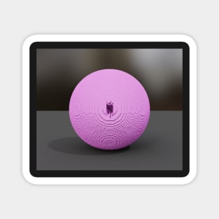 PINK BALL 4 Magnet