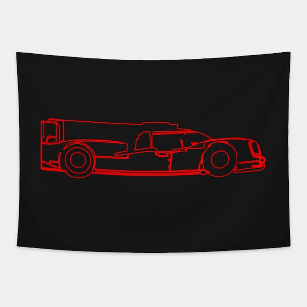 Le Mans LMP1 Winner Tapestry by 710Designs