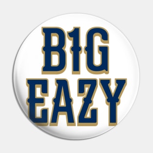 B1G EAZY - White Pin