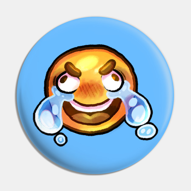 Crying Laughing Cursed Emoji - Emoji - Hoodie