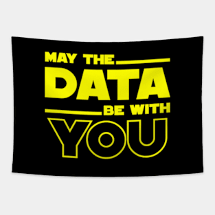 May The Data Be With You Tapestry