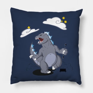 Godzilla La Land Pillow