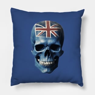 Blue Skull  , Union Jack Pillow