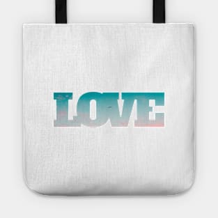 Love Blue Sky Tote