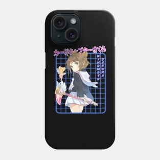 Classic Sakura Cute Girl Japanese Manga Phone Case