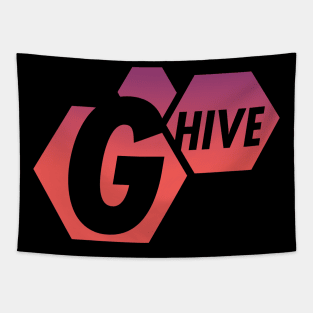 G HIVE cuz Gina Knows Best Tapestry