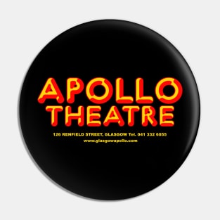 Apollo Theatre Glasgow Pin