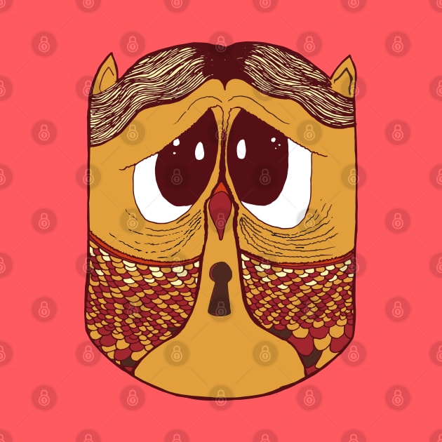 Cute Cartoon Owl by mariasshop