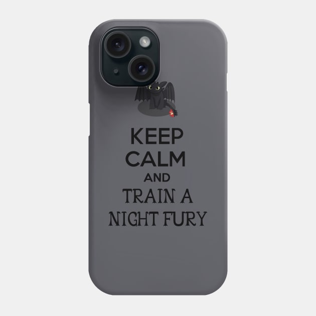 Let's Train a Night Fury! Phone Case by yellowdodo