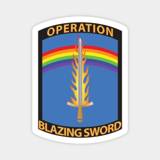 Operation Blazing Sword Magnet