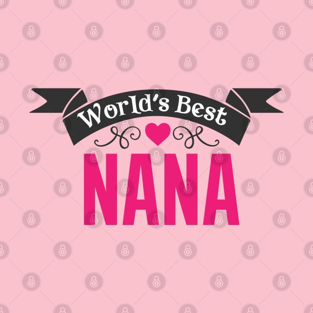 Worlds Best Nana by Hello Sunshine