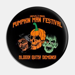 Cromwell's Annual Pumpkin Man Festival - The Pumpkin Man Pin