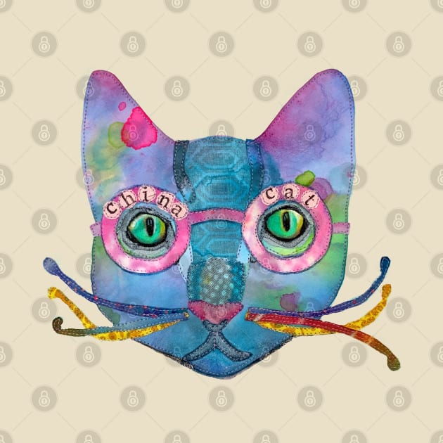 China Cat by karenpaytonart