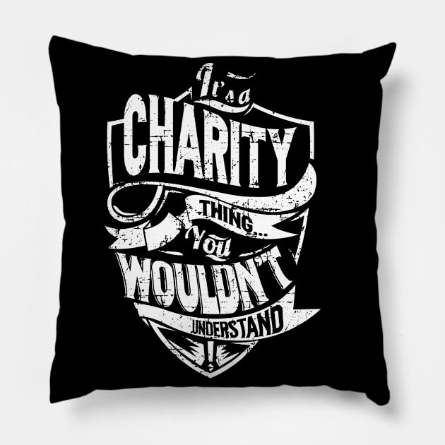 CHARITY Pillow by davidmarisa