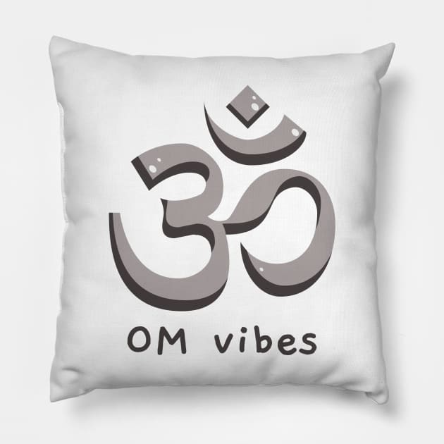 OM Vibes Pillow by Dosiferon