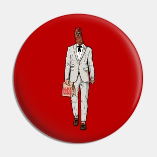 Chicken-man Pin