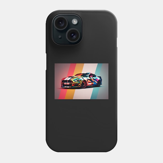 Exotic Car - Cobra - 2 Phone Case by PixelPusherArt
