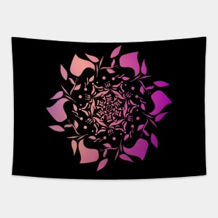 Mandala flowers pattern Tapestry