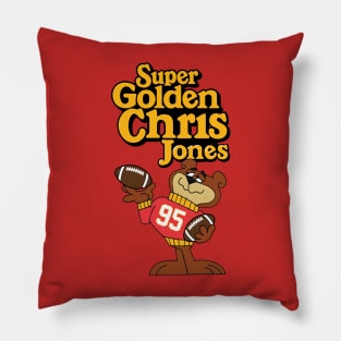 Chiefs Chris Jones Cereal Shirt Pillow