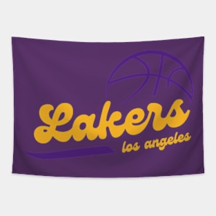 los angeles lakers basketball Tapestry