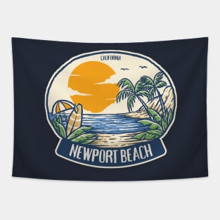 Newport Beach California Tapestry