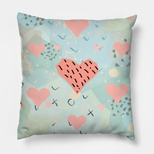 Heart Pattern Pillow