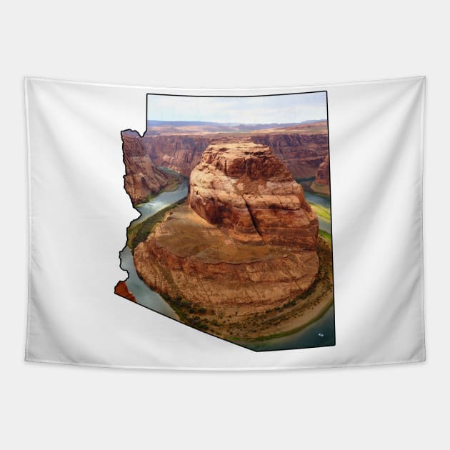 Arizona (Horseshoe Bend) Tapestry by gorff