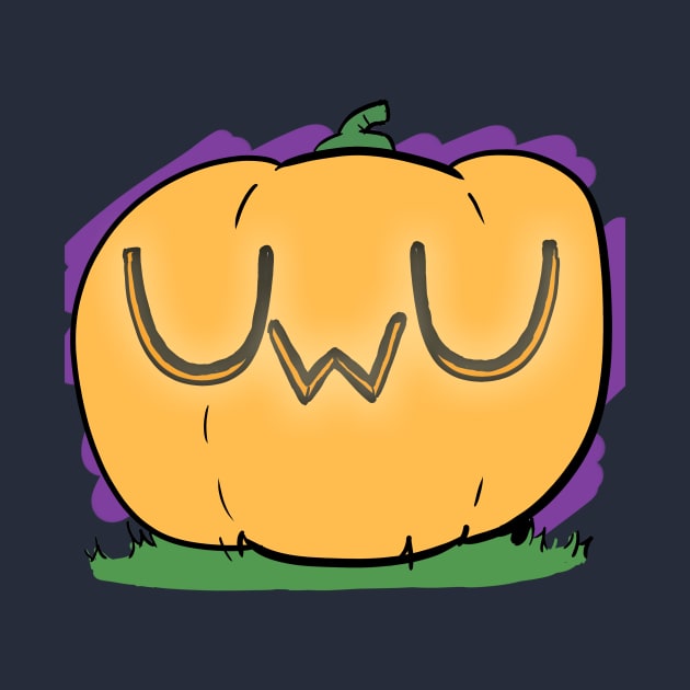 UWU Pumpkin by SuccubusTamer