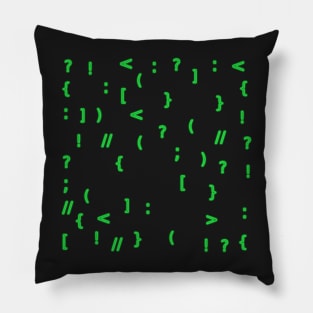 Code chars Pillow