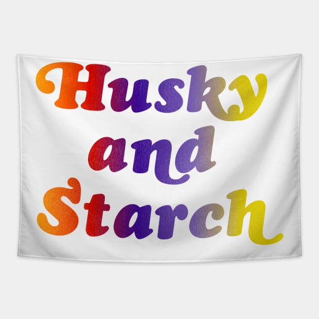 Husky and Starch - The Benny Hill Show Sketch Tapestry by darklordpug