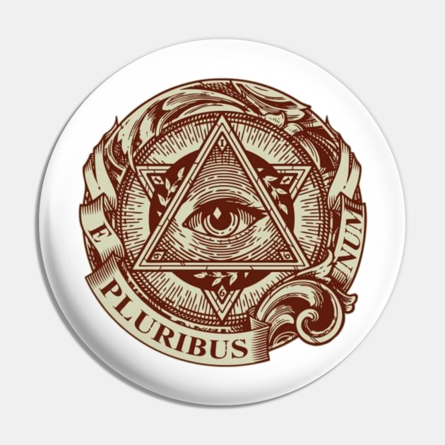 E Pluribus Unum Pin by MysticTimeline