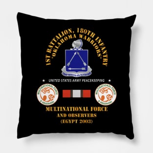 1st Battalion, 180th Infantry Regiment -  MFO Egypt 2003 X 300 Pillow