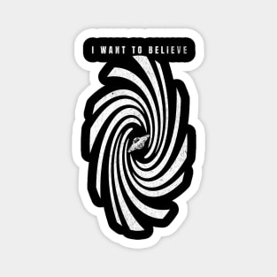 UFO I want to believe Magnet